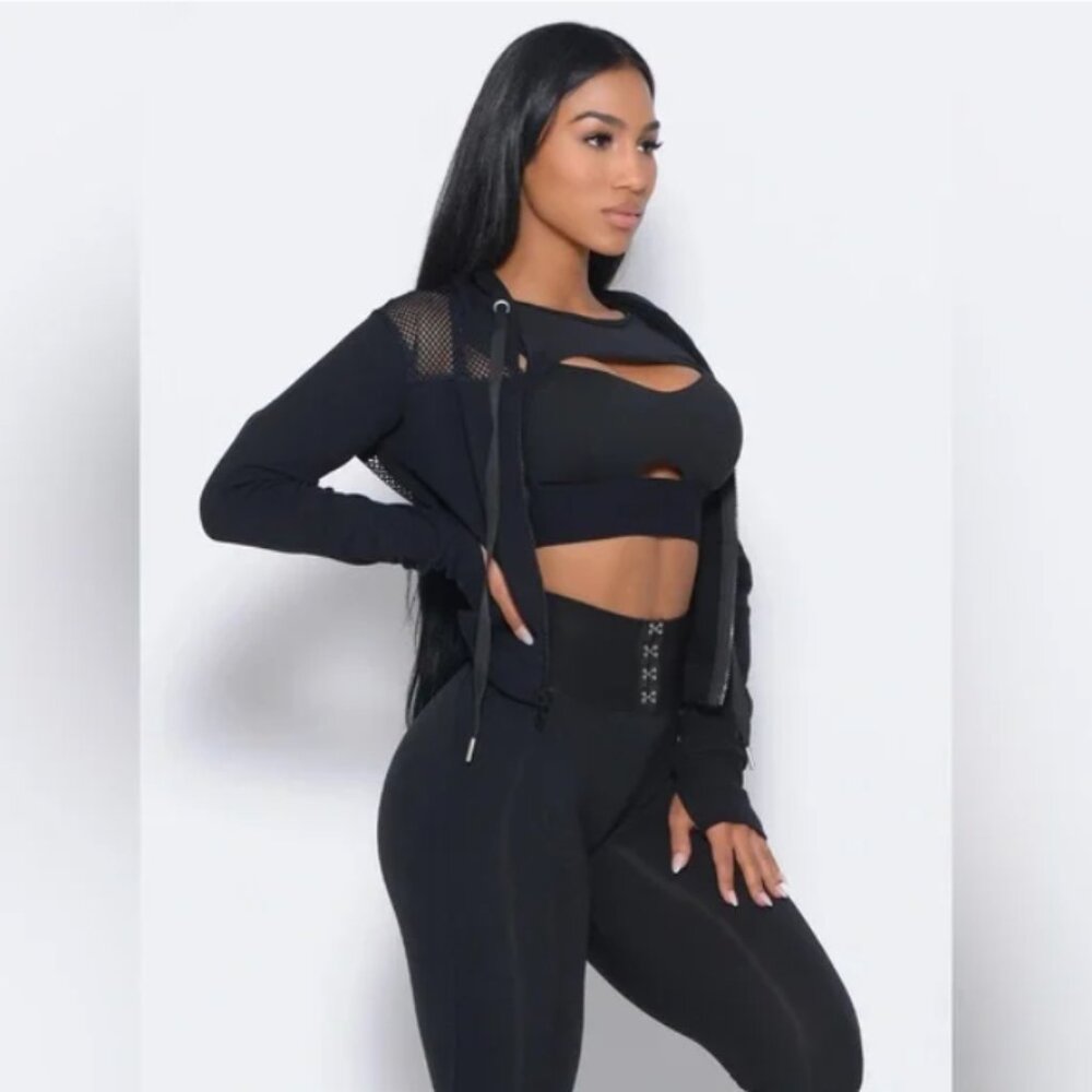 Bombshell Sportswear Evolution Jacket Black Size … - image 4